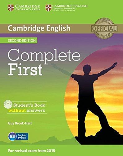 фото Complete first 2ed sb w/out ans +r rev exam 2015 cambridge university press