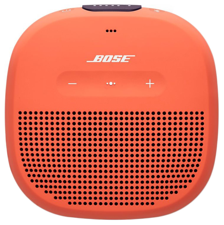 фото Портативная колонка bose soundlink micro black/orange