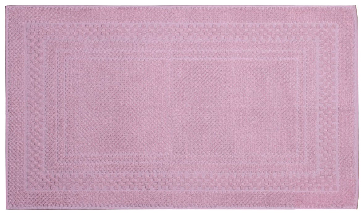 фото Коврик для ванной hobby home collection textile chequers розовый 40х60 hobby home textile