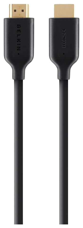 фото Кабель belkin hdmi - hdmi, 2м black (f3y021bt2m)