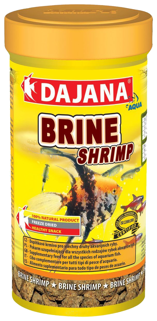 

Корм для рыб Dajana BRINE SRIMP, артемии, 250 мл