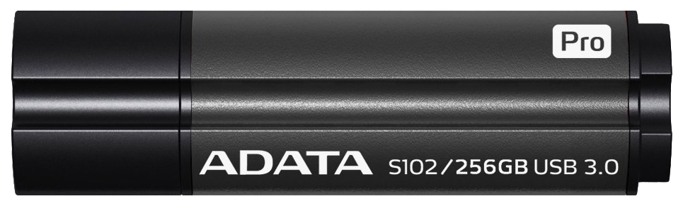 фото Флешка adata s102 pro 256гб grey (as102p-256g-rgy)