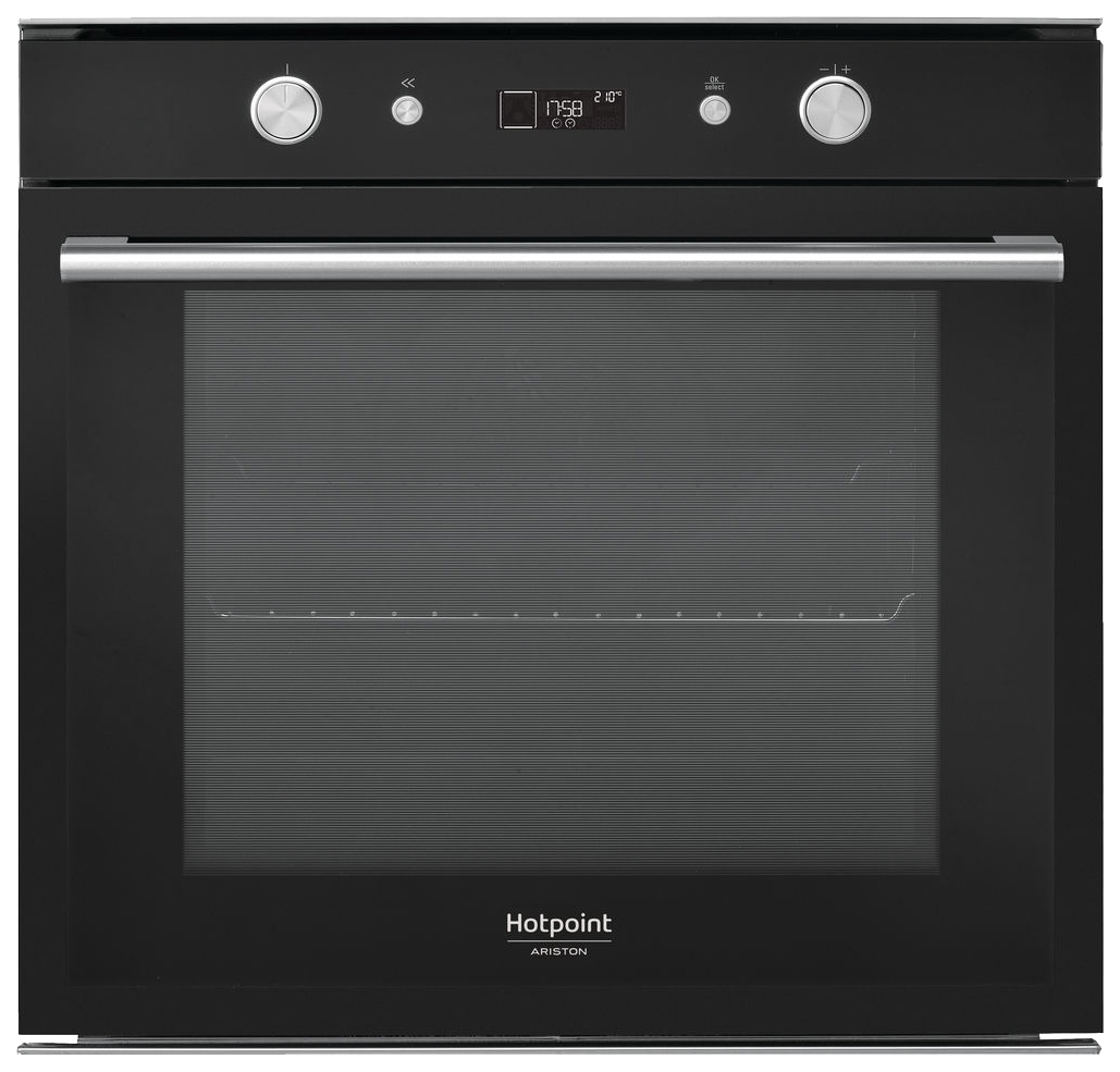 фото Встраиваемый электрический духовой шкаф hotpoint-ariston fi6 861 sh bl ha black