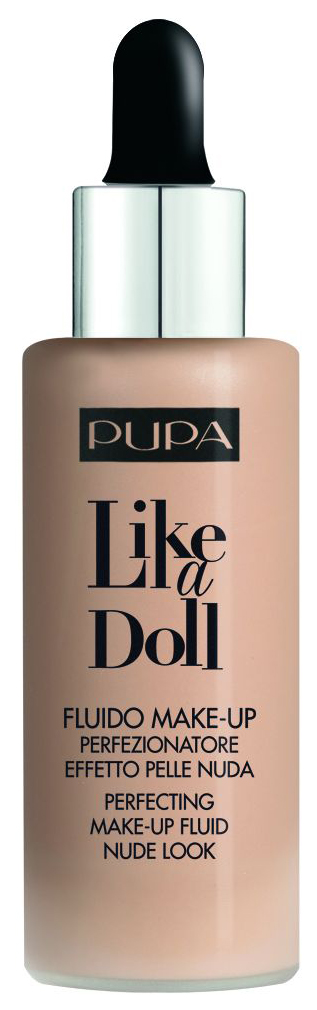 Тональный крем PUPA Like a Doll тон 020 Light Beige 30 мл пластика полимерная глина для изготовления кукол 454 г doll art непрозрачная камея