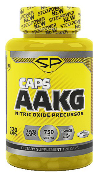 AAKG Steel Power Nutrition, 120 капсул