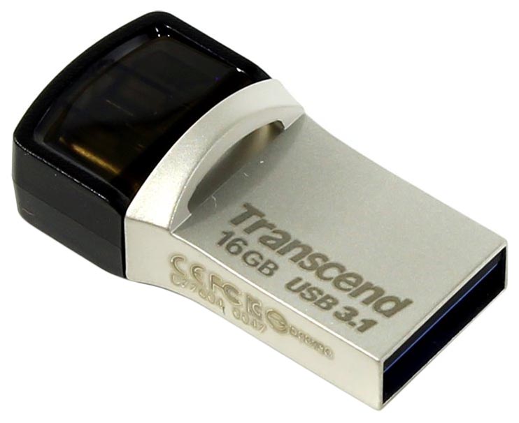 

Флешка Transcend JetFlash 890 64ГБ Silver (TS64GJF890S), JetFlash 890