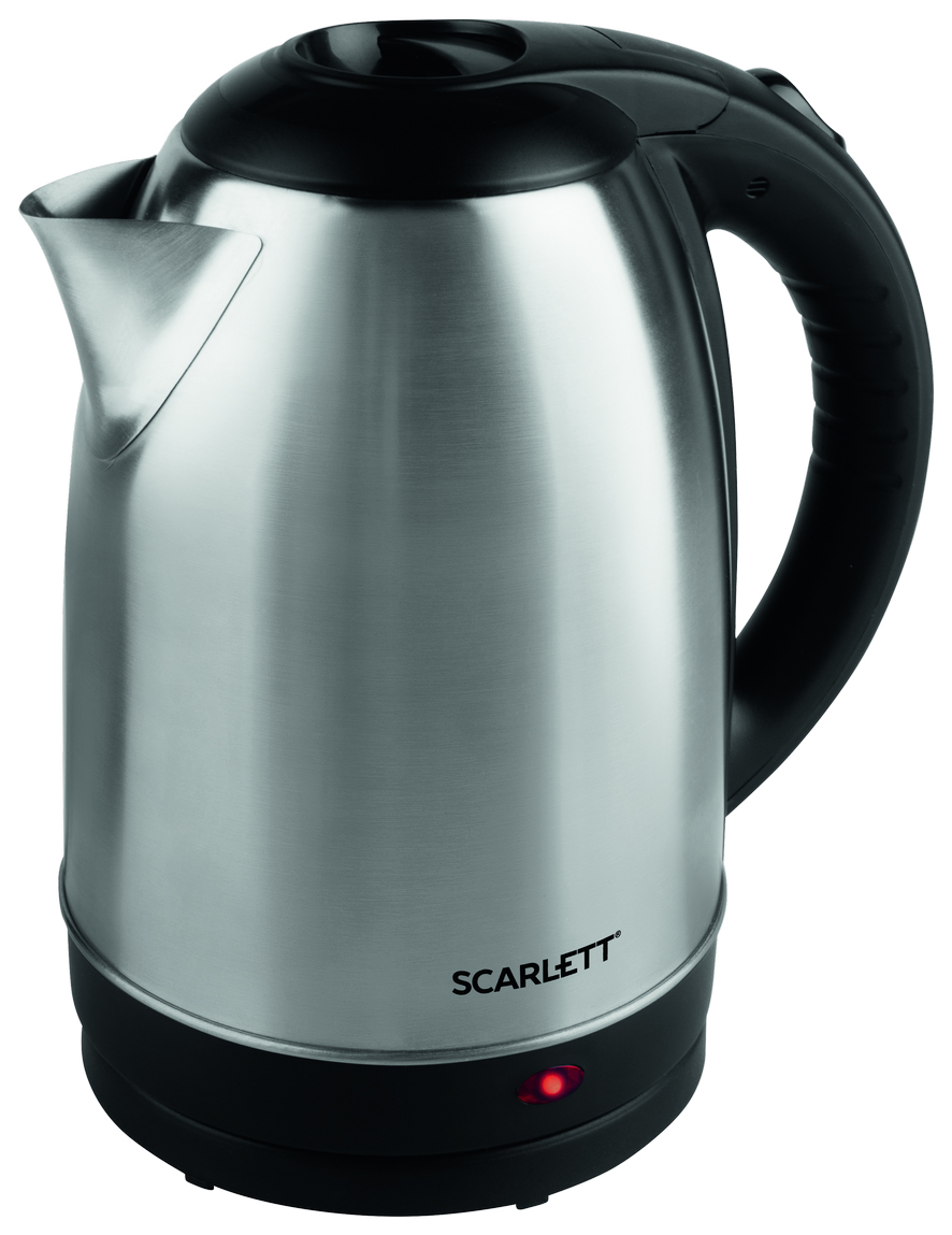 фото Чайник электрический scarlett sc-ek21s60 black/silver