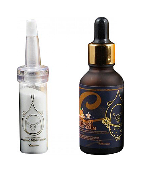 

Наборы косметики для лица Elizavecca Vitamin C 100% Powder 12 гр + Vita Multi Serum 30 мл