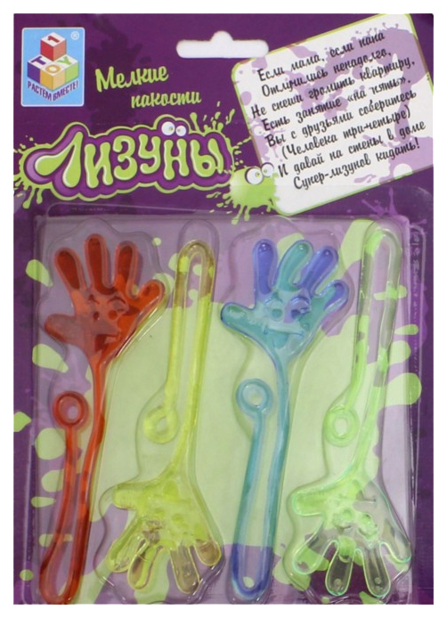 

Лизун 1TOY Мелкие пакости Шлепок 15 см