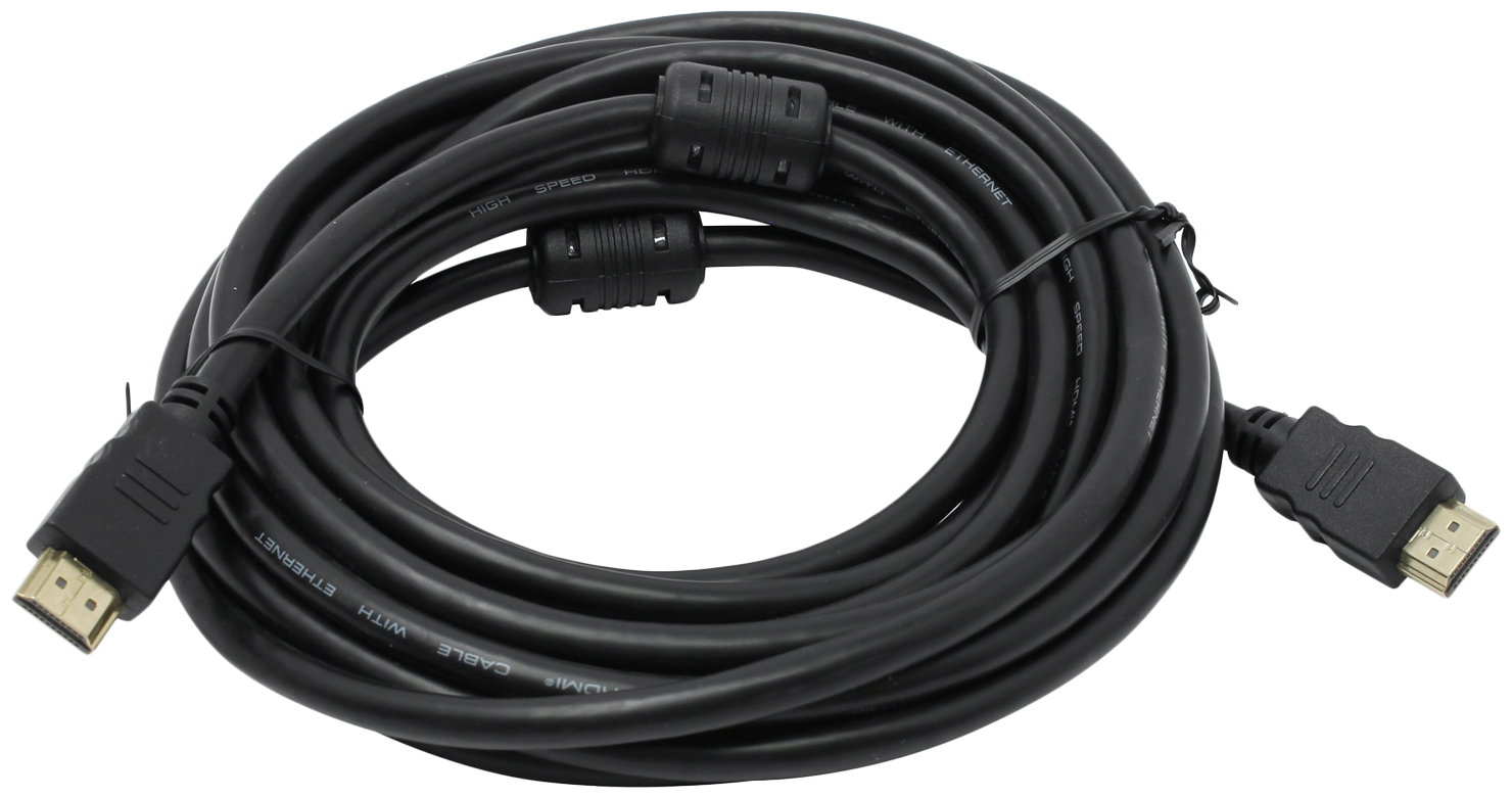 фото Кабель telecom hdmi - hdmi 5м black (tcg200f)