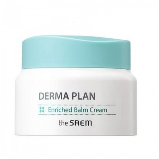 

Крем-бальзам для чувствительной кожи THE SAEM Derma Plan Enriched Balm Cream 60мл