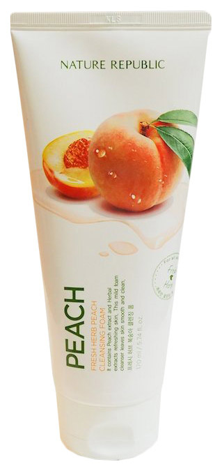

Пенка для умывания Nature Republic Fresh Herb Peach Cleansing Foam 150 мл