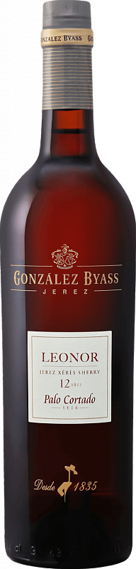 фото Херес gonzalez byass, leonor palo cortado 12 yo jerez do, сухой, 20 %, 750 мл