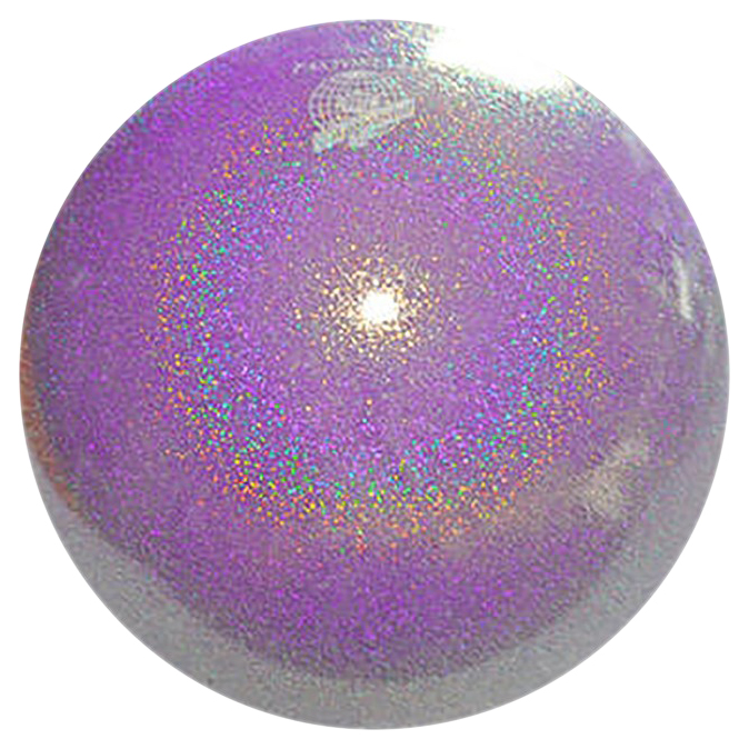 фото Мяч pastorelli new generation glitter fig светло-сиреневый, 18 см