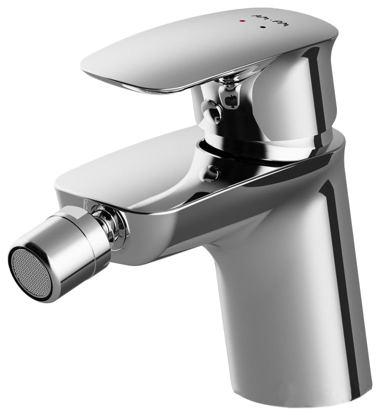 

Смеситель Am.Pm Spirit V2.1 F71A83100 для биде, с донным клапаном, Серебристый, F71A