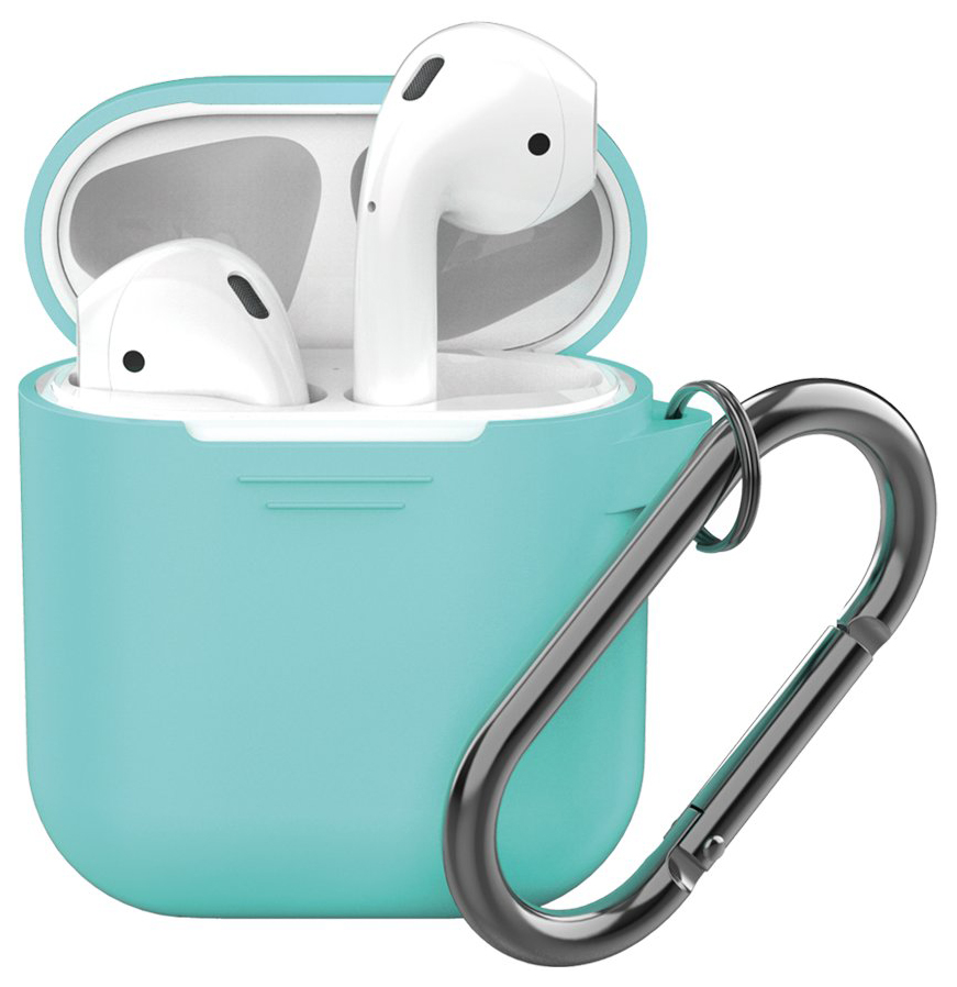 фото Deppa чехол airpods карабин mint