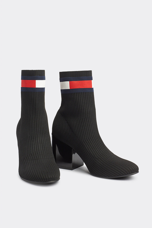 

Ботильоны женские Tommy Hilfiger EN0EN00699 черные 40 RU, EN0EN00699
