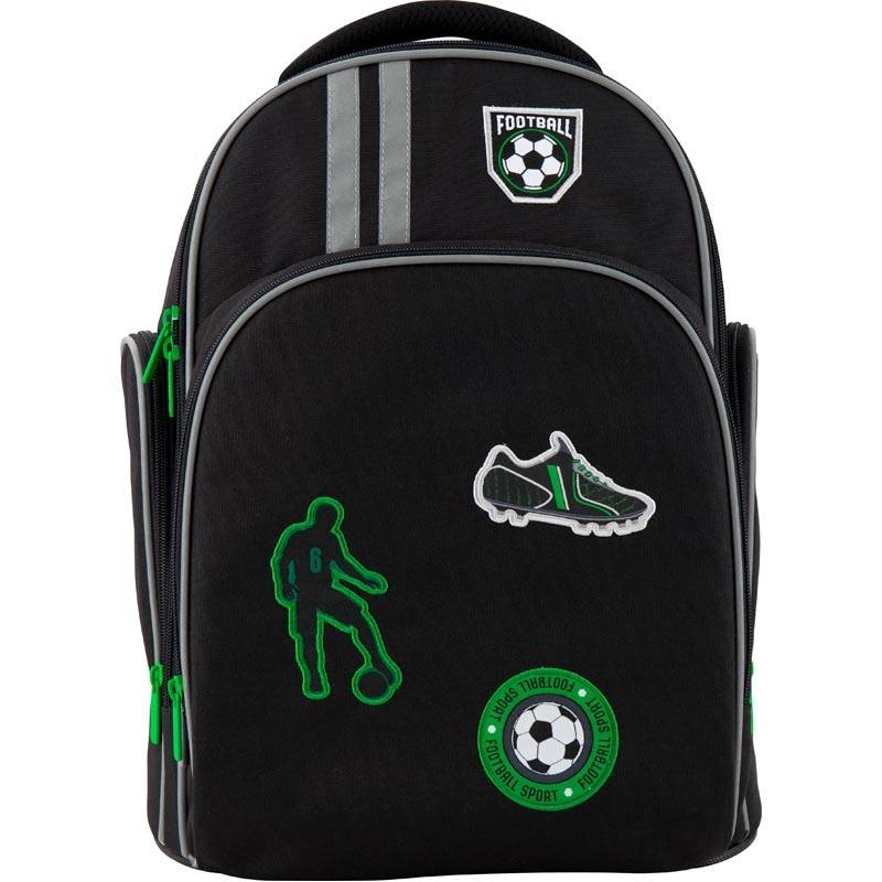 Рюкзак детский Kite Education 706-2 Football Черный K19-706M-2