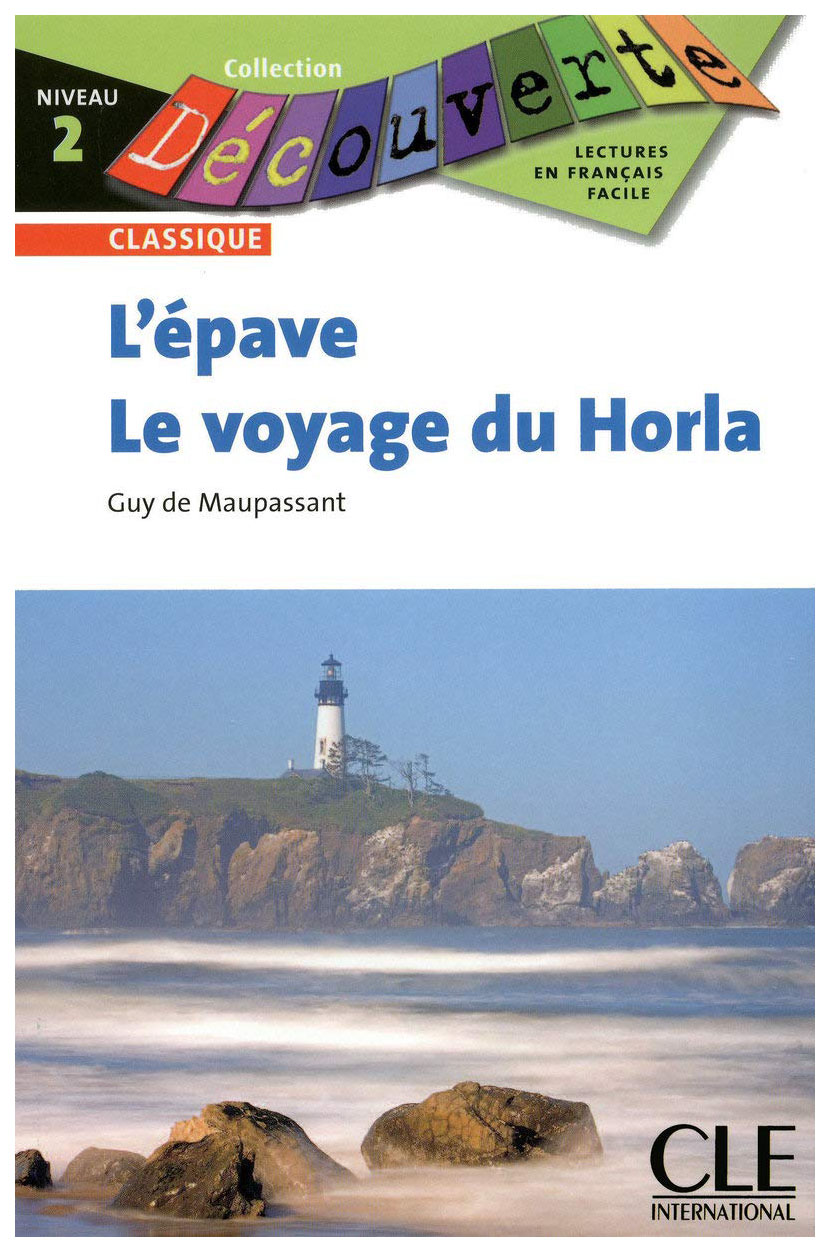 фото Книга cle international "l'epave et le voyage du horla"