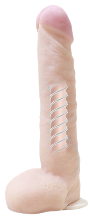 Фаллоимитатор Lovetoy неоскин на присоске 