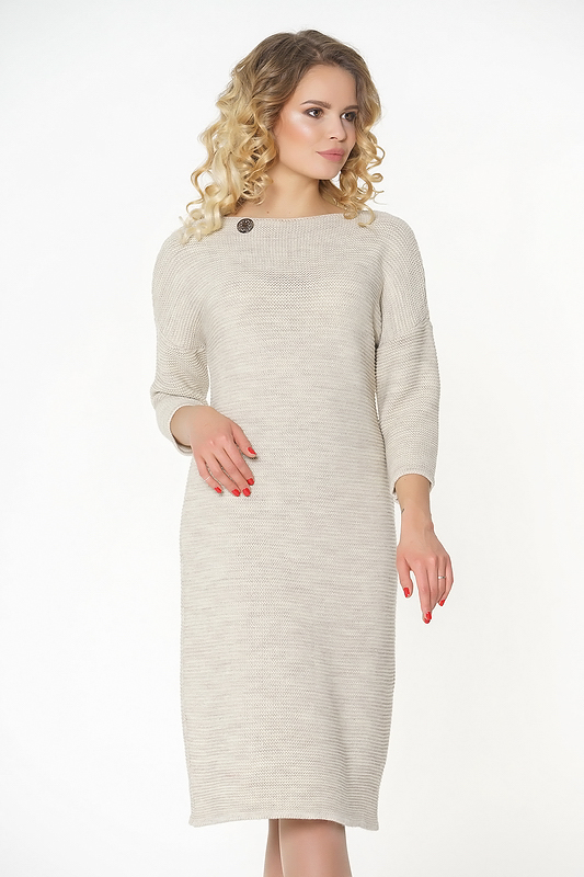 

Платье женское VAY 2288 коричневое 54 RU, 2288