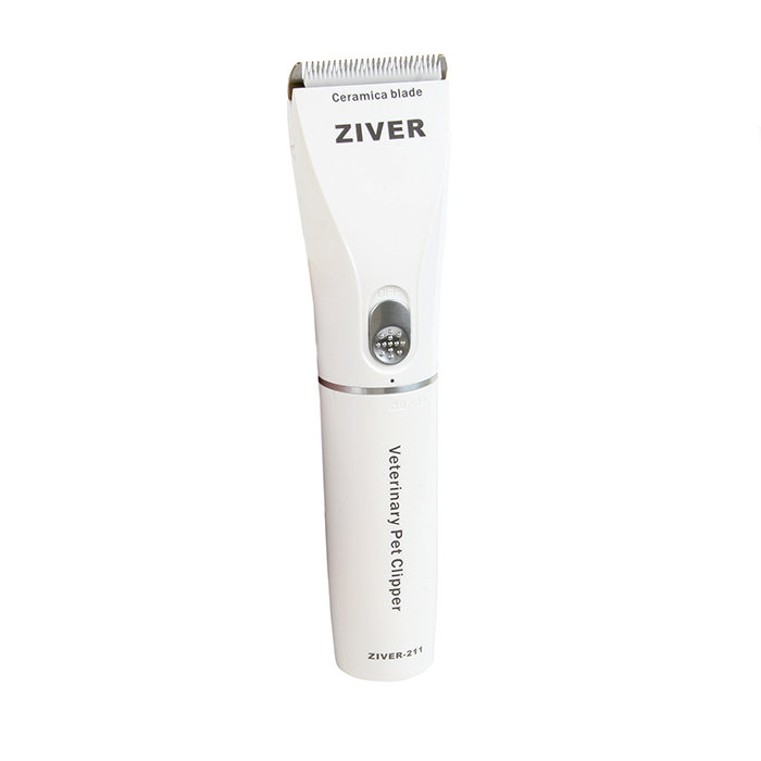 

Машинка для стрижки домашних животных ZIVER 211, керамика, белая, 15 Вт, ZIVER-211