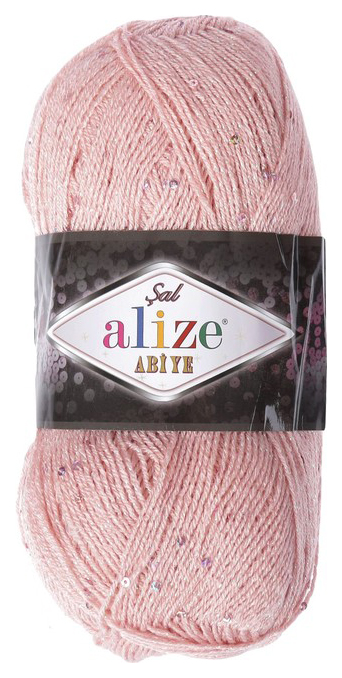 

Пряжа Alize 2857572 Sal abiye 161 пудра, Sal abiye