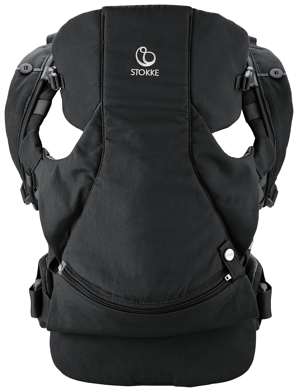 фото Рюкзак stokke (стокке) mycarrier front black 431703