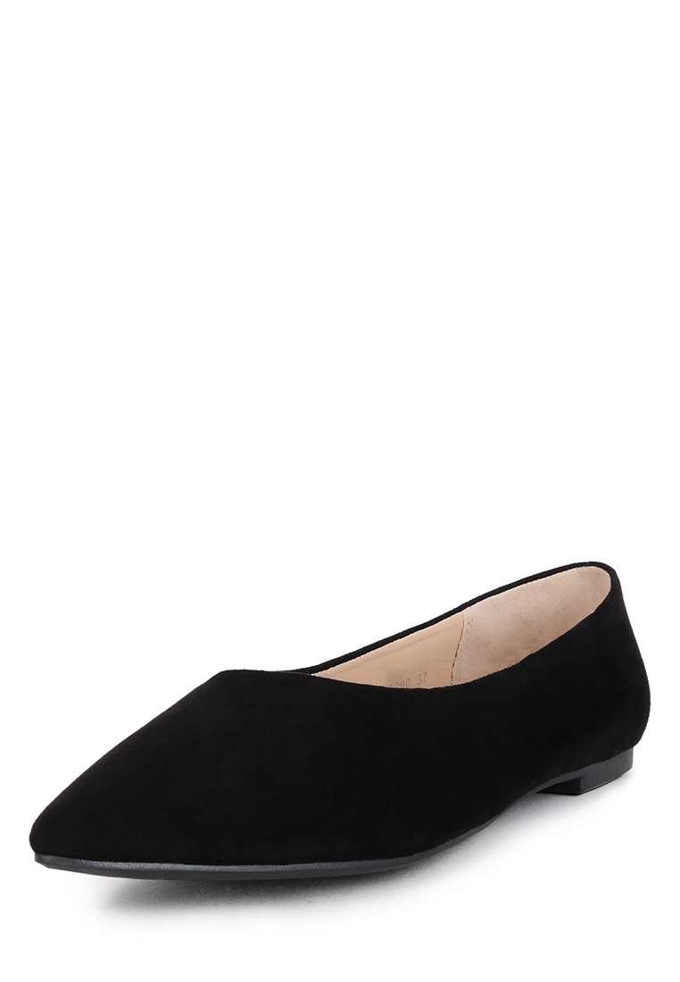 

Балетки женские T.Taccardi 28407080 черные 41 RU, Черный, 28407080