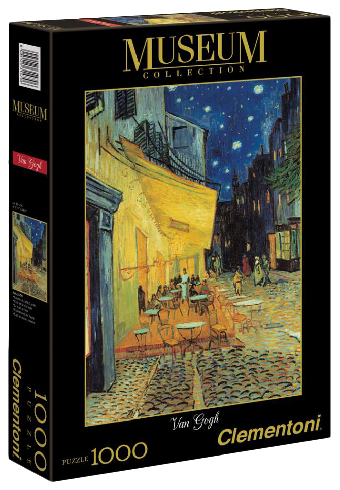 

Пазл Clementoni 1000 Ван Гог: Терраса ночного кафе, арт.31470