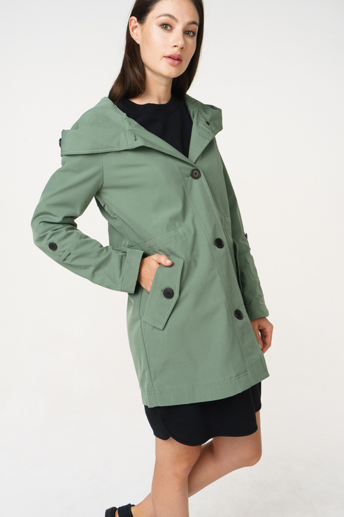 

Плащ женский TOM TAILOR 1007971 зеленый L, 1007971