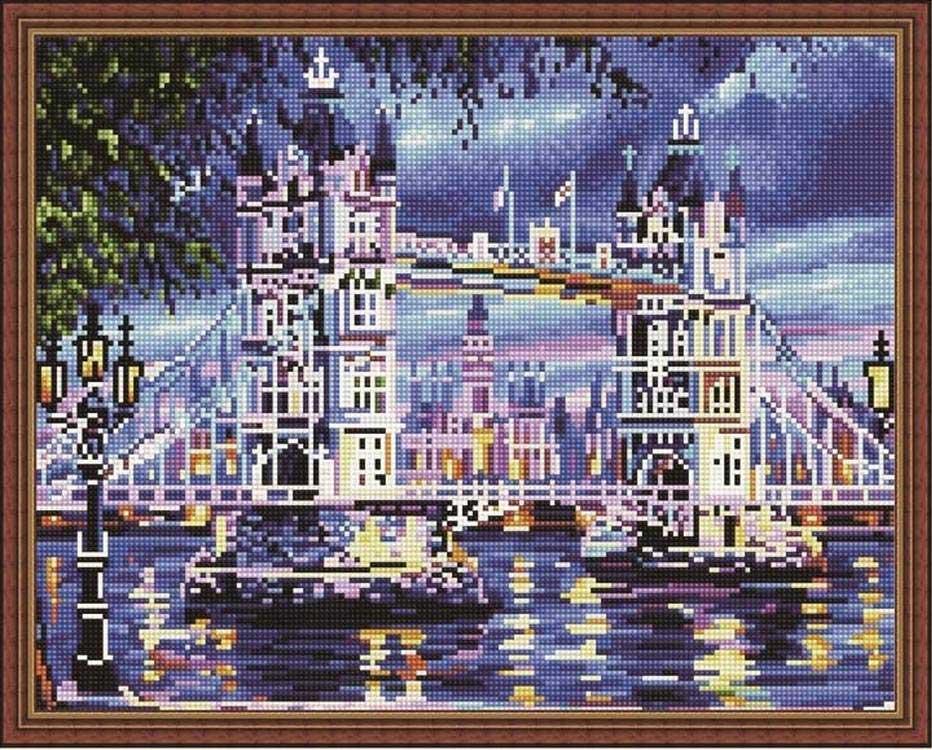

Алмазная вышивка Molly Тауэрский мост, 40x50 см, Тауэрский мост