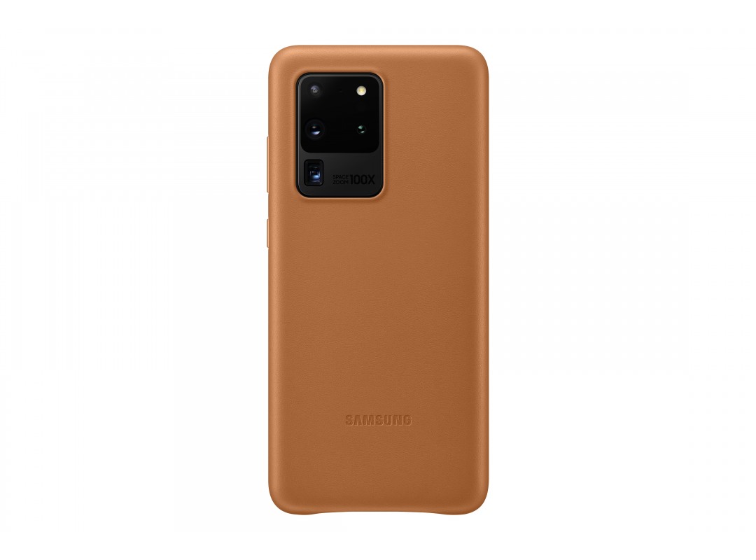 Чехол Samsung Leather Cover Z3 для Galaxy S20 Ultra Brown