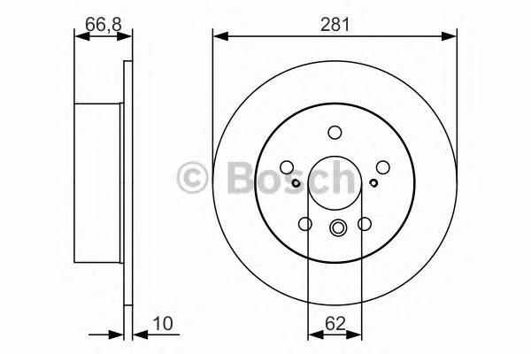 фото Тормозной диск bosch 0986479r06