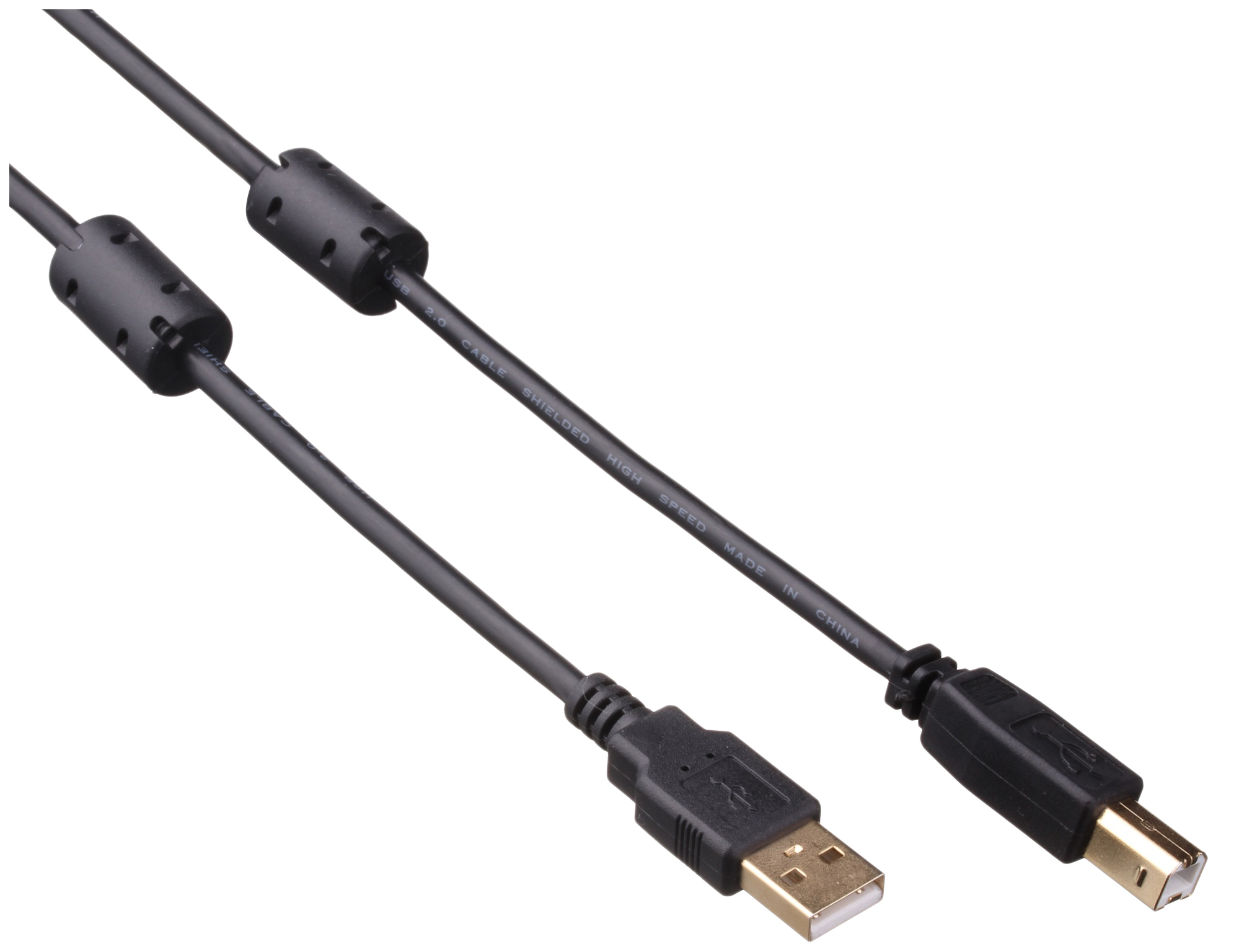 фото Кабель exegate usb a-usb b, m-m 1,8м black (ex138946rus)