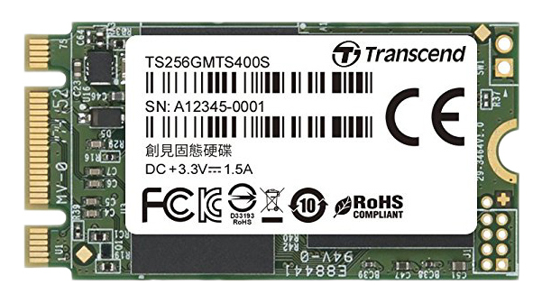 

SSD диск Transcend MTS400S 256ГБ (TS256GMTS400S), MTS400S