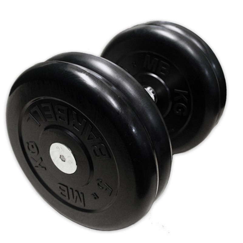 

Гантель обрезиненная MB Barbell Atlet MB-FdbM-B23,5 23,5 кг, MB-FdbM-B23,5