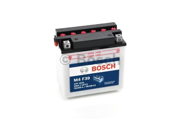 фото Аккумулятор автомобильный bosch 0 092 m4f 390 16 ач