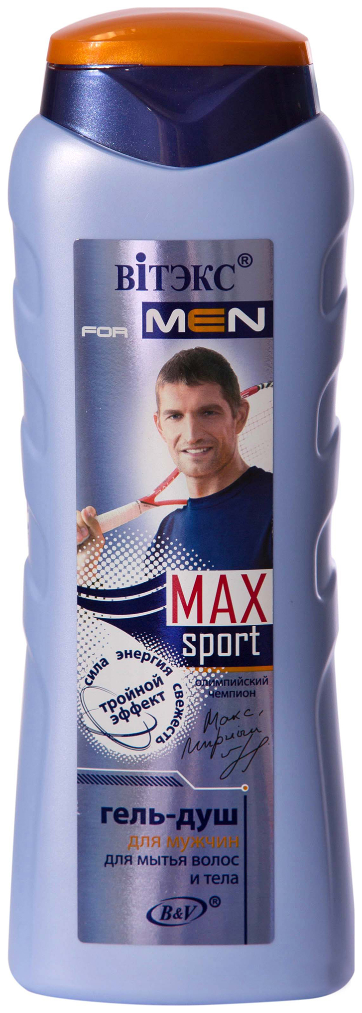 Купить Гель для душа Витэкс For Men Max Sport 400 мл, Vitex