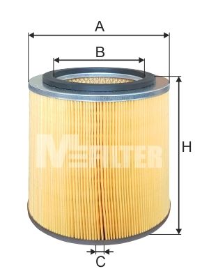 

Фильтр воздушный MFILTER A 526