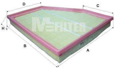 

Фильтр воздушный MFILTER K 791