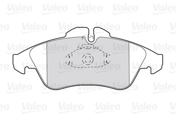 

Комплект тормозных колодок Valeo 301044