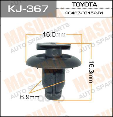 

Клипса Masuma KJ367