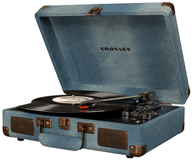 

Проигрыватель виниловых пластинок Crosley Cruiser Deluxe CR8005D-DE Blue, Cruiser Deluxe
