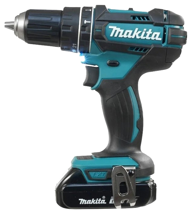 фото Аккумуляторная ударная дрель-шуруповерт makita dhp482sye