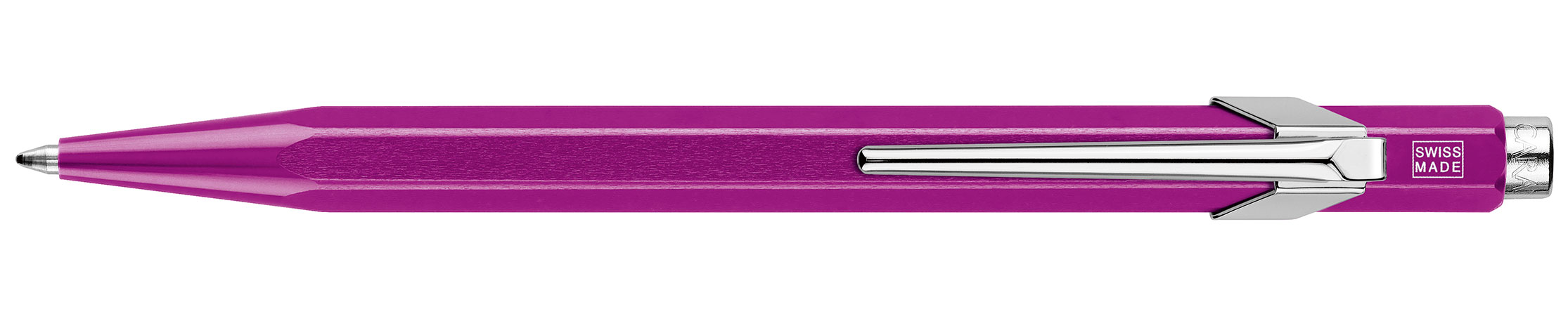 фото Carandache office 849 pop line - metallic violet, шариковая ручка, m caran d’ache