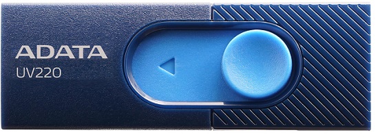

USB-флешка ADATA UV220 16GB Blue (AUV220-16G-RBLNV), UV220