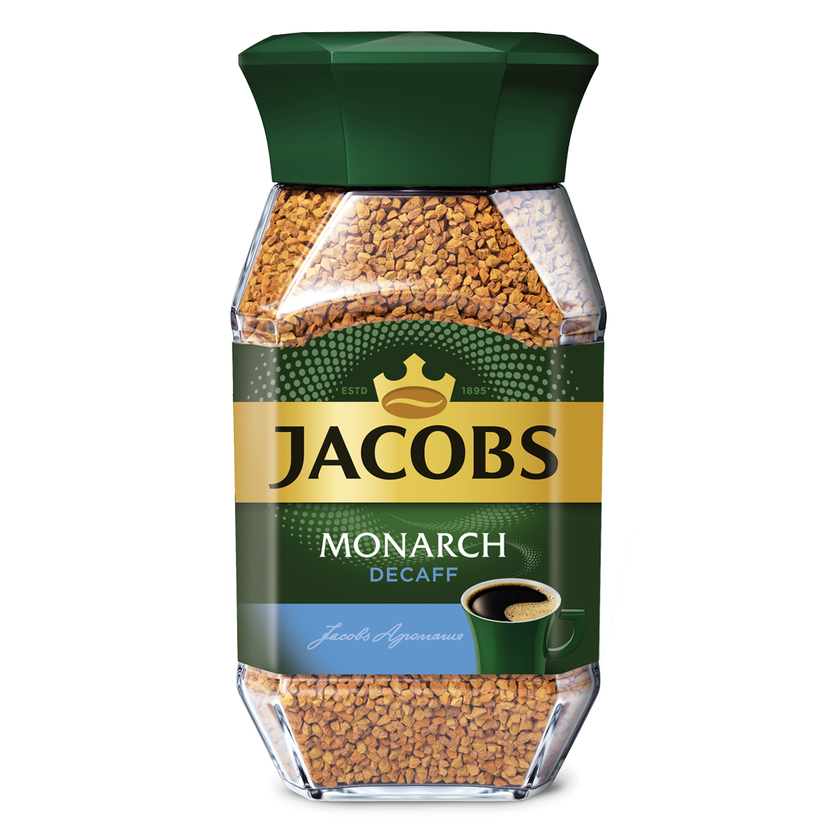 Кофе Jacobs monarch decaf без кофеина 95 г