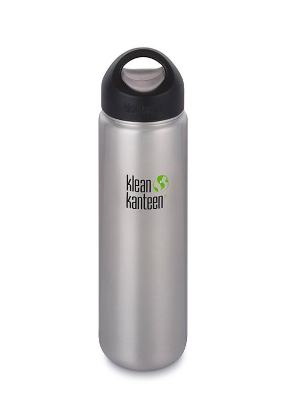 фото Бутылка klean kanteen wide 800 мл brushed stainless