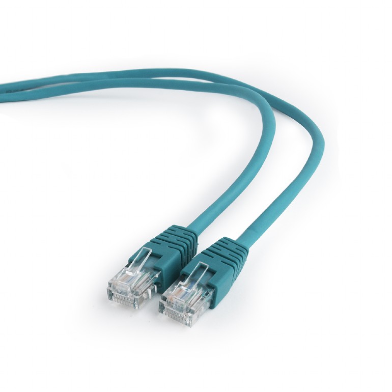 фото Кабель cablexpert rj45-rj45, m-m 1,5м green (pp12-1.5m/g)